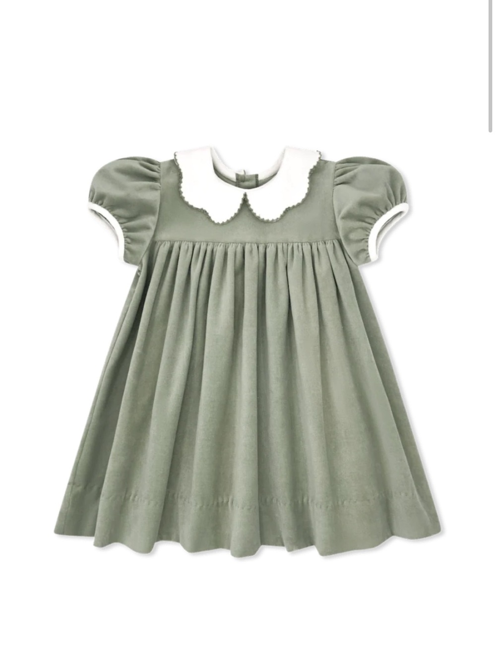 ISO Lullaby Set Special Momenta Dress in Leyland Green Velvet (DO NOT BUY)